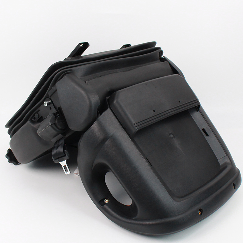 semi-enclosed shock absorption belt switch seat