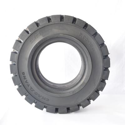 Heavy-duty forklift solid tire