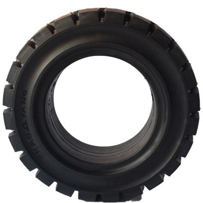 Reinforced forklift solid tire